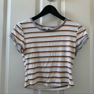 Striped baby tee